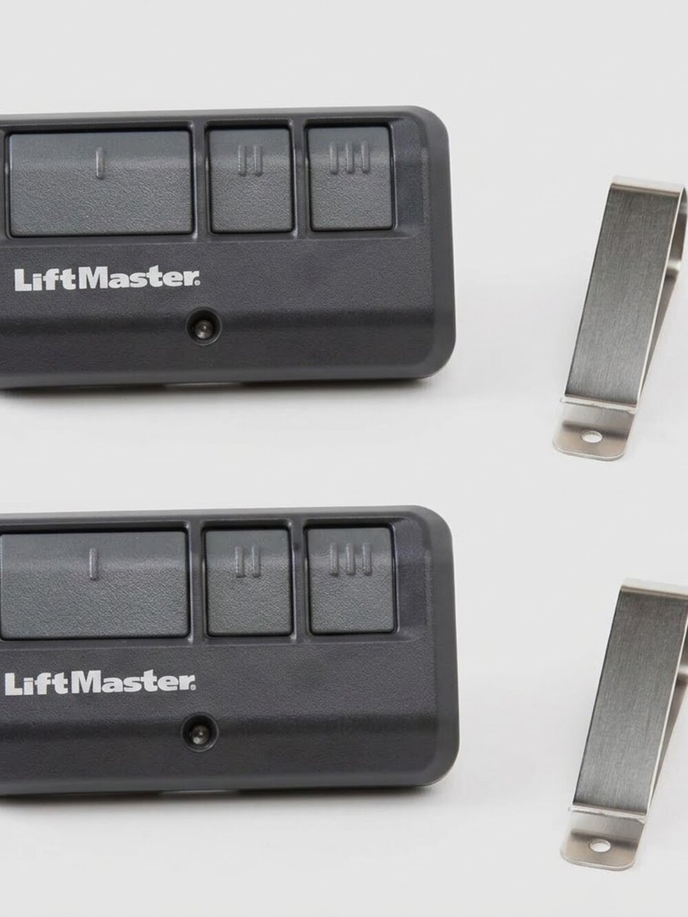 LiftMaster 893MAX 3-Button Garage Door Opener Visor Remote Control PACK OF 2